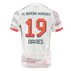 Bayern Munich Alphonso Davies #19 Udebanetrøje 2025-26 Kortærmet